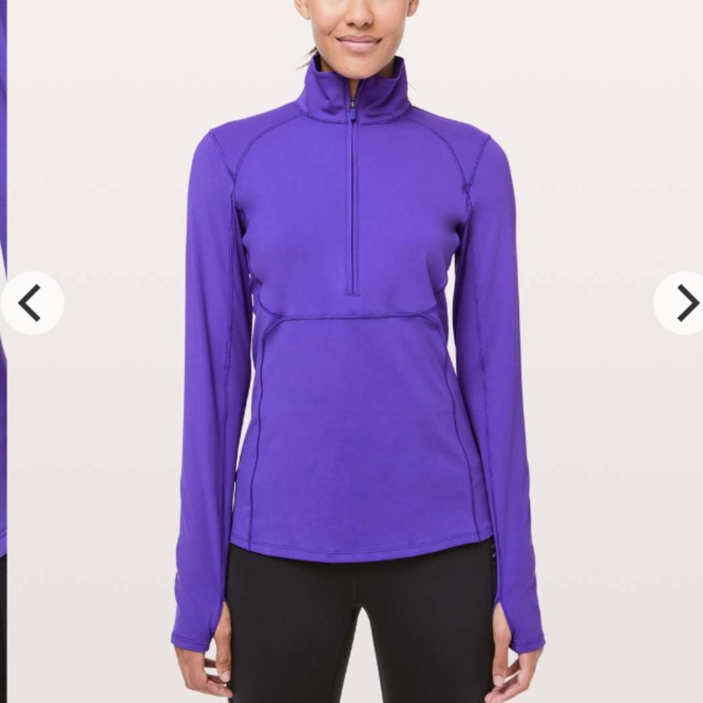 Lululemon Best Pace Half Zip Size 10